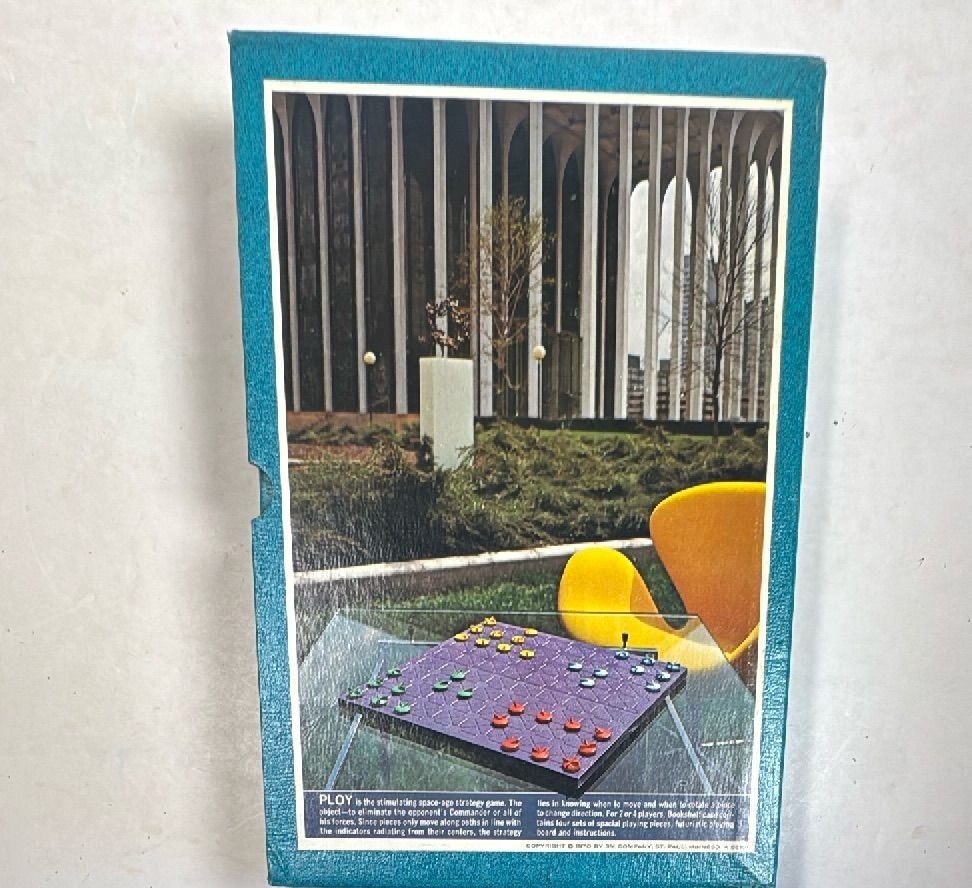Vintage 3m Bookshelf Game Ploy 1970 Complete Strategy Board Game Used — photo 4 of 11