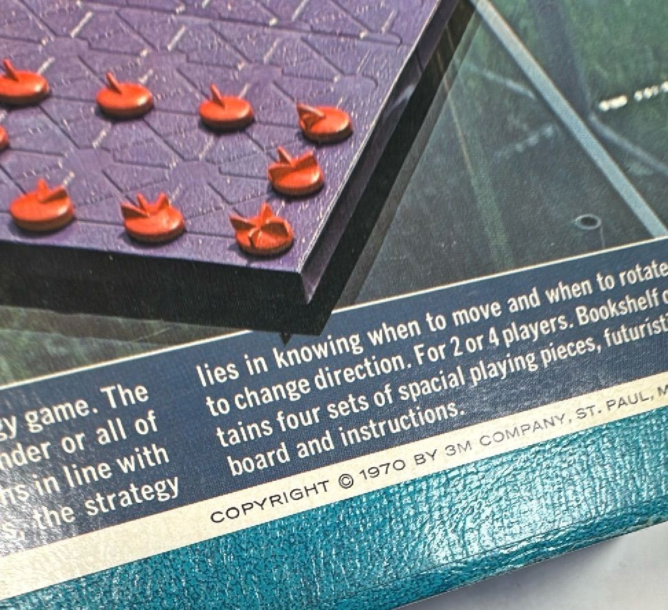 Vintage 3m Bookshelf Game Ploy 1970 Complete Strategy Board Game Used — photo 5 of 11