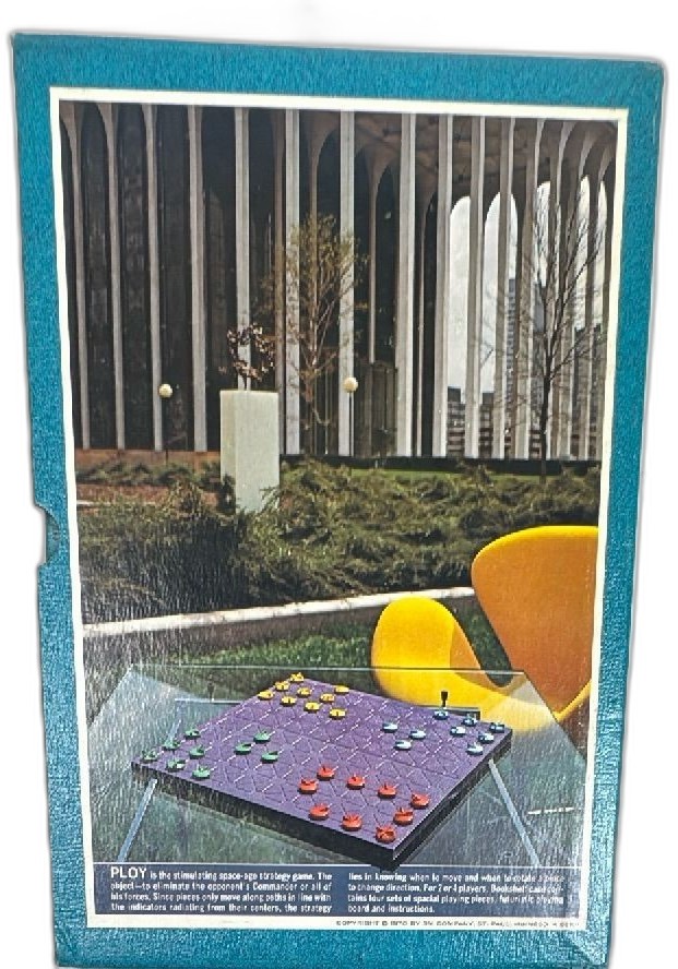 Vintage 3m Bookshelf Game Ploy 1970 Complete Strategy Board Game Used — photo 2 of 11