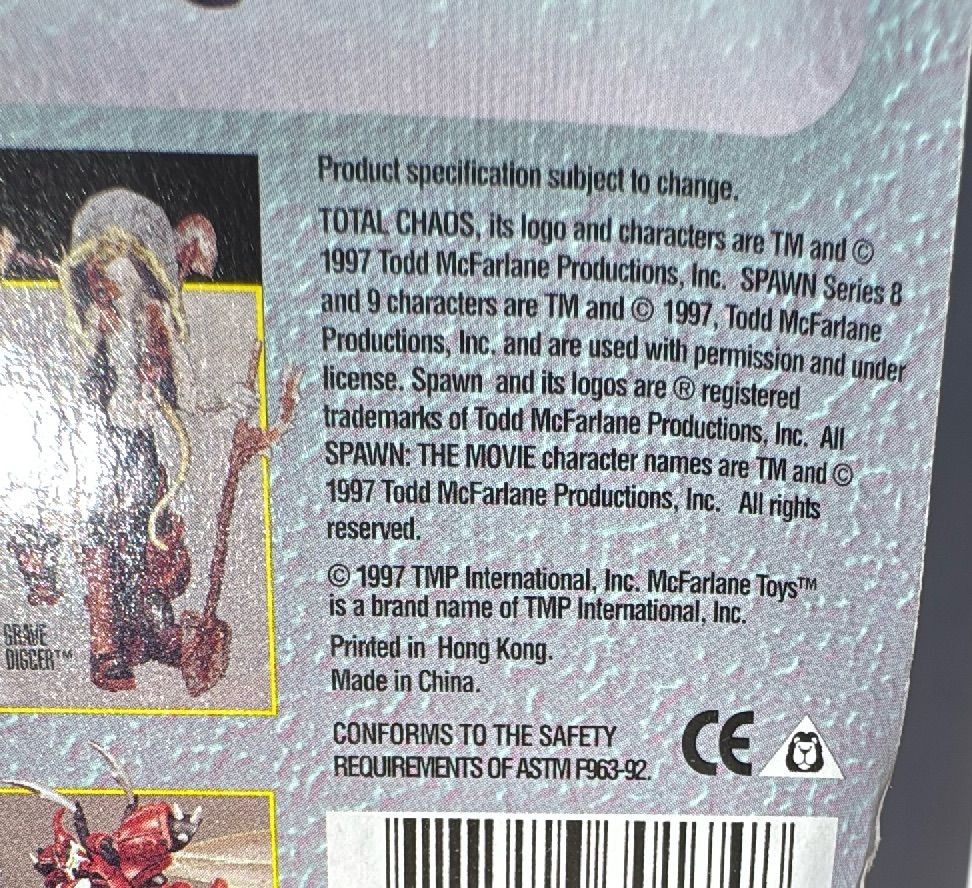 Mcfarlane Toys Total Chaos Series 2 Poacher Figure New Sealed 1997 Mammoth Weapons — photo 5 of 9