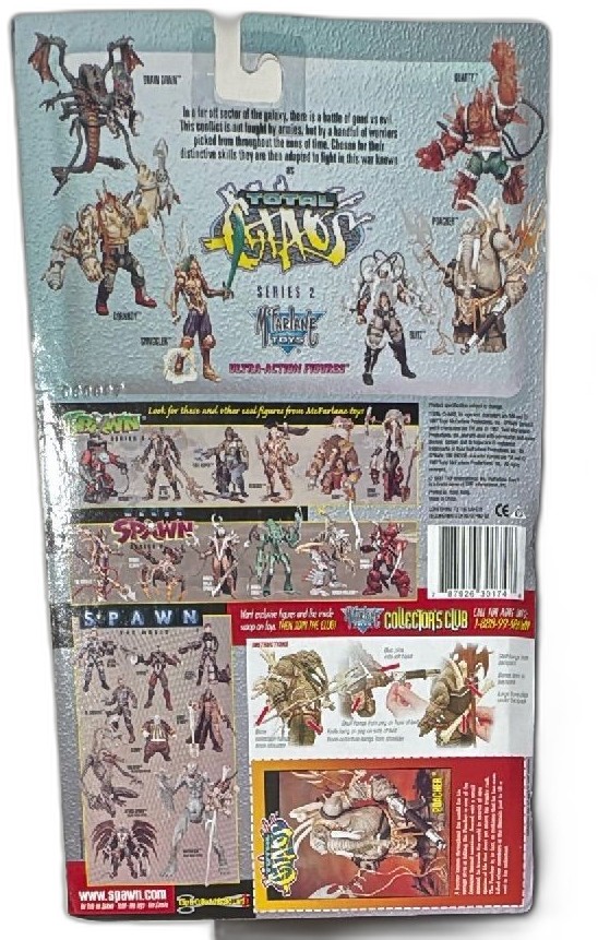 Mcfarlane Toys Total Chaos Series 2 Poacher Figure New Sealed 1997 Mammoth Weapons — photo 2 of 9