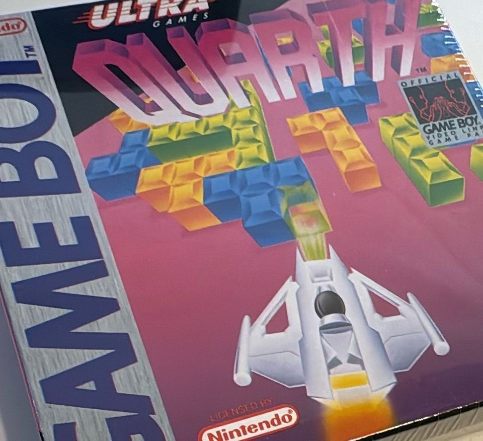 Quarth Nintendo Game Boy Factory Sealed Ultra Games Puzzle 1990 New — photo 10 of 10