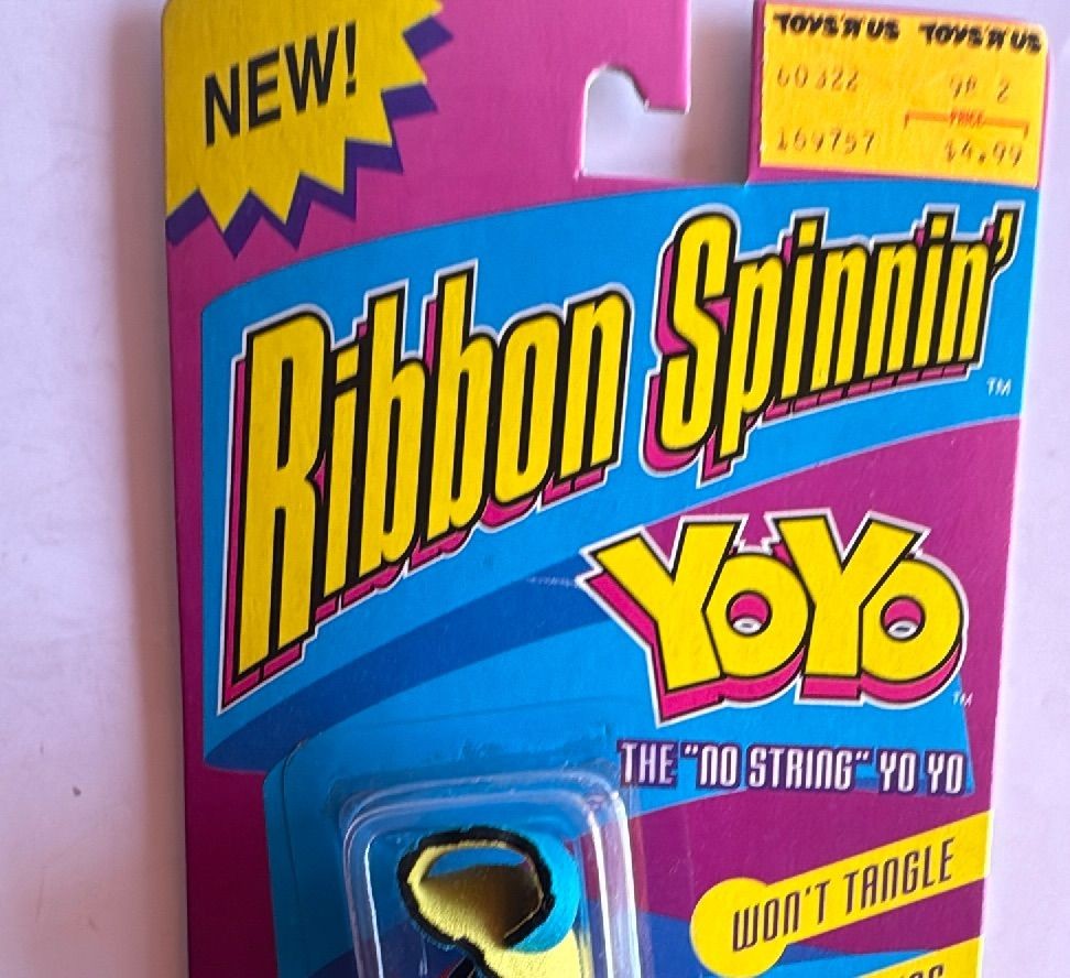Rare 1992 Marchon Ribbon Spinnin’ YoYo Vintage Toy New Sealed Collectible — photo 11 of 12