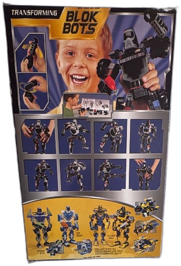 Mega Bloks Blok Bots Swat 9332 Transforming Robot Set 185 Pieces 2000 Vintage — photo 2 of 13