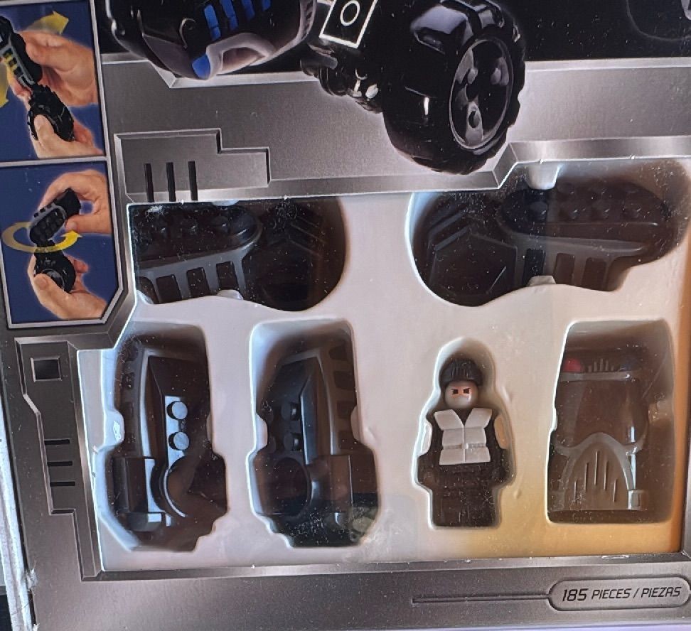 Mega Bloks Blok Bots Swat 9332 Transforming Robot Set 185 Pieces 2000 Vintage — photo 11 of 13