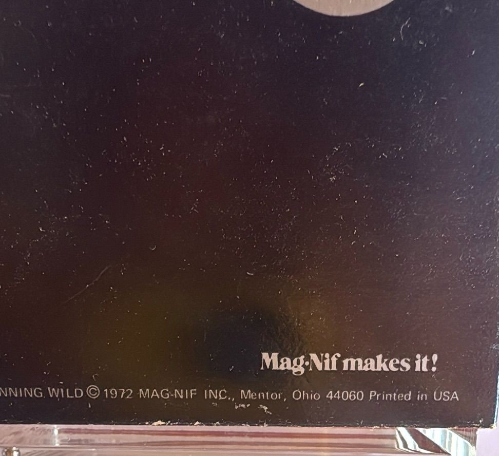 1972 Magnif Running Wild Tilt Maze Puzzle Cube Vintage Steel Ball Game — photo 5 of 8