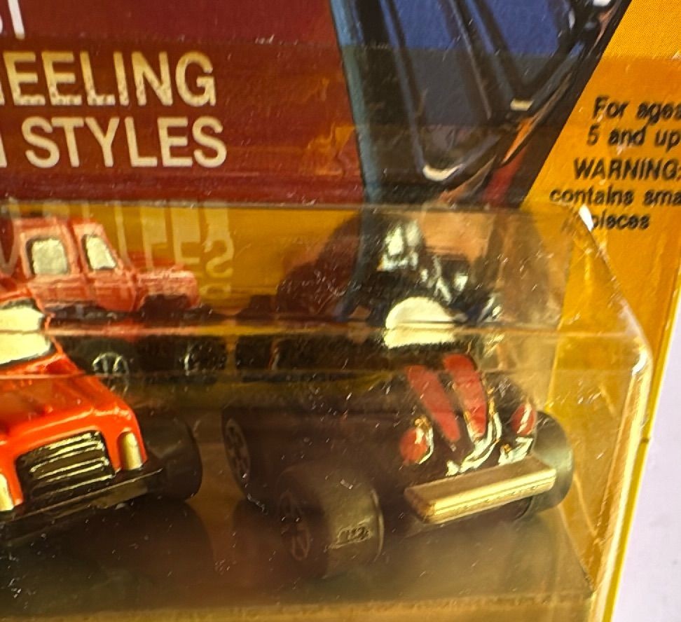Mini Mites Road Machine Die Cast Metal 3 Pack Charterking Vintage Sealed — photo 10 of 11