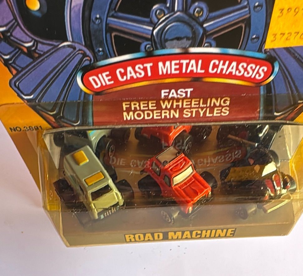 Mini Mites Road Machine Die Cast Metal 3 Pack Charterking Vintage Sealed — photo 11 of 11