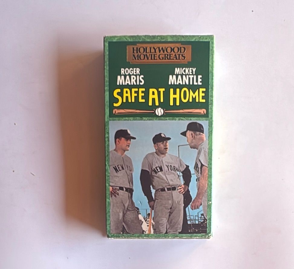 Safe At Home Vhs 1990 Goodtimes Home Video Yankees Baseball Movie Collectible — photo 3 of 8