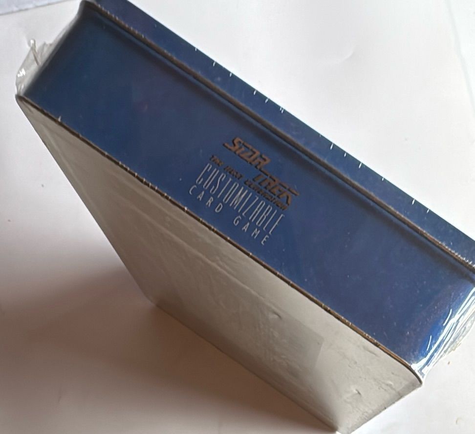 Star Trek Tng Customizable Card Game Collector Tin 1995 Decipher Sealed — photo 7 of 8