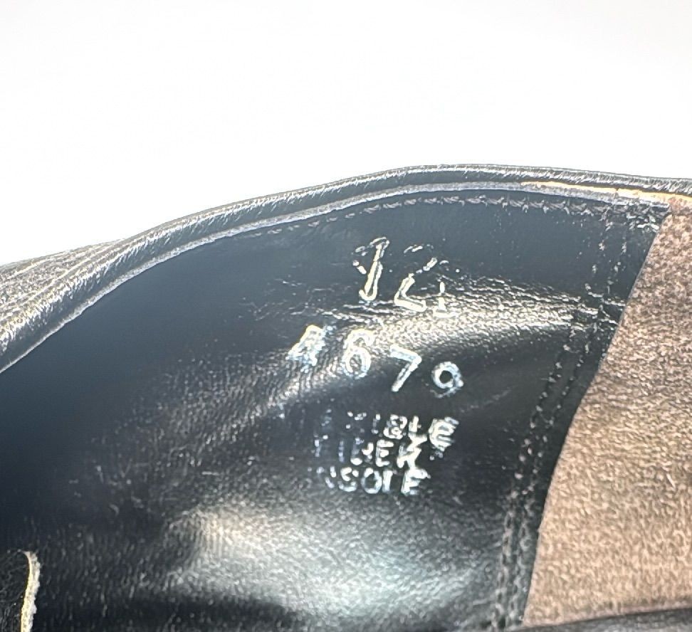 Black Leather Oxford Dress Shoes Size 12l Brogue Cap Toe Formal — photo 8 of 20