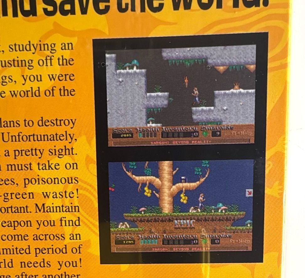 Xargon Mystery Of The Blue Builders Pc Big Box 1994 Epic Megagames Vintage Dos Game — photo 6 of 9