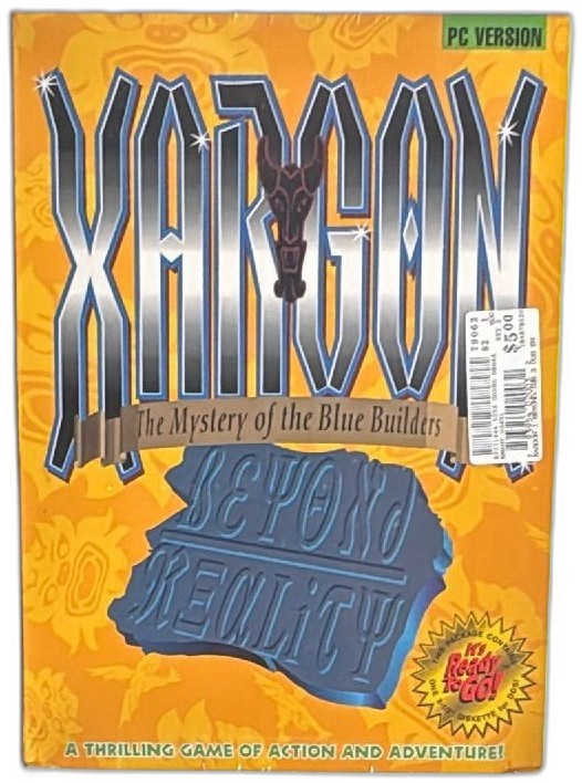 Xargon Mystery Of The Blue Builders Pc Big Box 1994 Epic Megagames Vintage Dos Game — photo 1 of 9