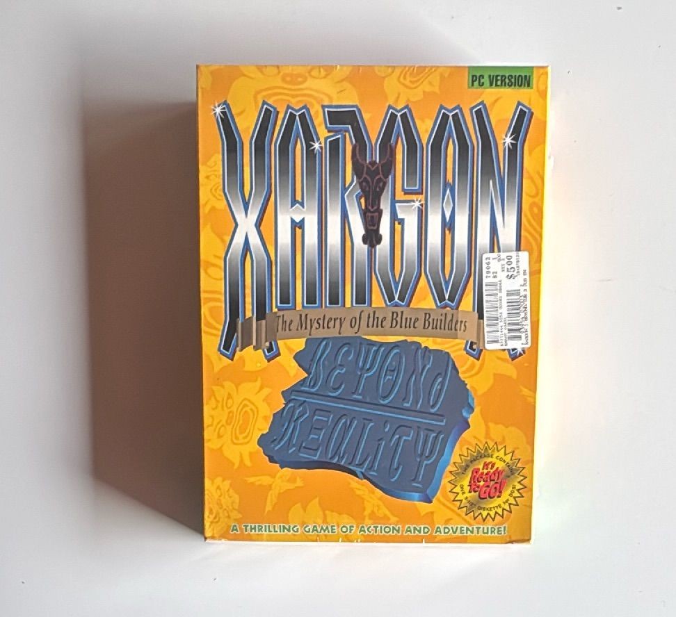 Xargon Mystery Of The Blue Builders Pc Big Box 1994 Epic Megagames Vintage Dos Game — photo 3 of 9