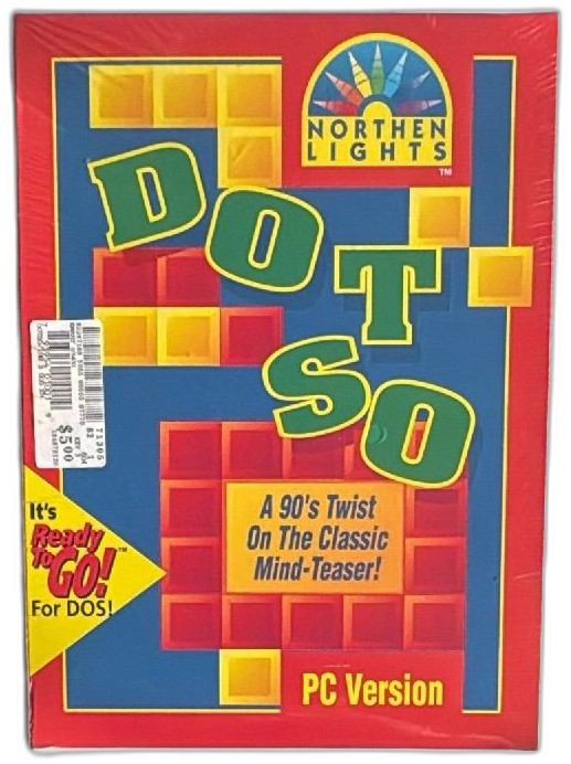 Dotso Northern Lights Pc Version 1994 Sealed Big Box Classic Ms Dos Game — photo 1 of 9