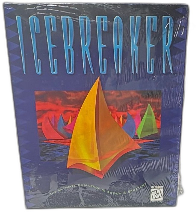 Icebreaker Windows Cd Rom 1995 Sealed Big Box Pc Game Magnet Interactive