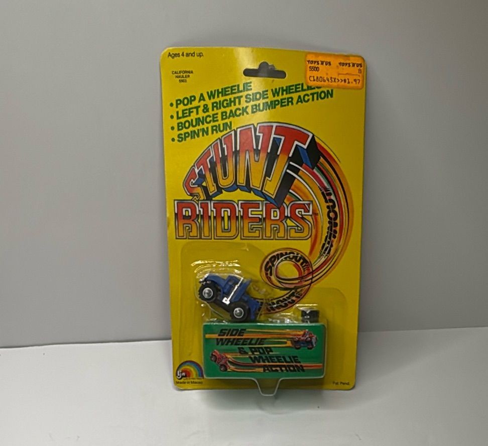 Rare Vintage Ljn Stunt Riders California Hauler Sealed Toy Set 1980s — photo 3 of 7