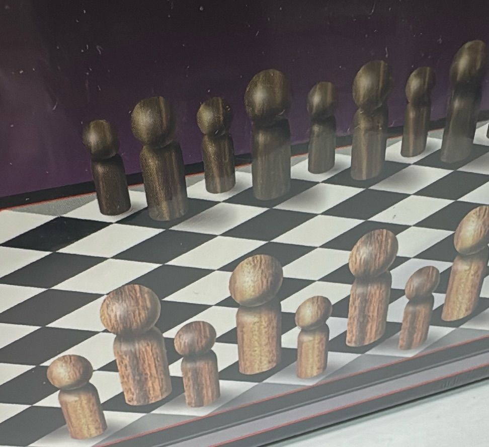 Hique Board Game 1998 Sealed Chess Checkers Hybrid By D And L Company — photo 7 of 8