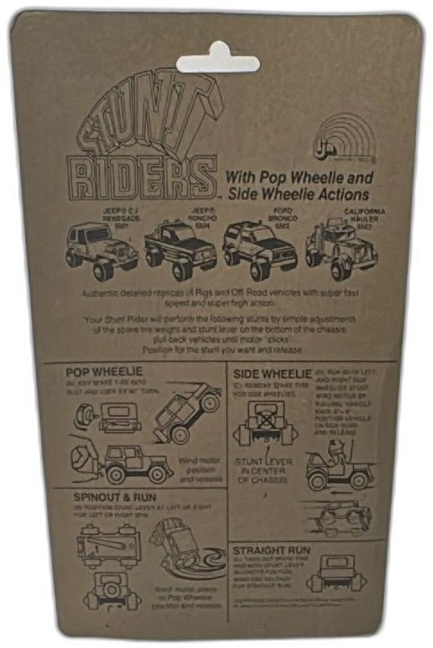 Rare Vintage Ljn Stunt Riders California Hauler Sealed Toy Set 1980s — photo 2 of 7