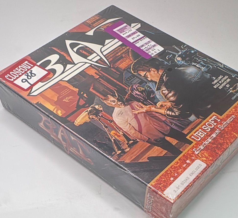Bat Pc Big Box Game New Sealed 35 Inch Disks Ubi Soft 1990 Vintage — photo 8 of 11