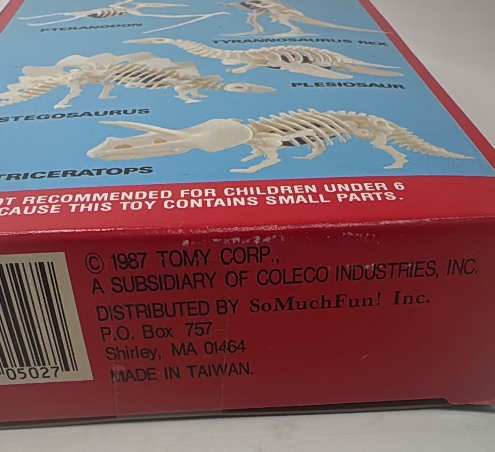 1987 Tomy Dinosaurs Motorized Kit Tyrannosaurus Rex No 5027 Vintage New In Box — photo 5 of 8