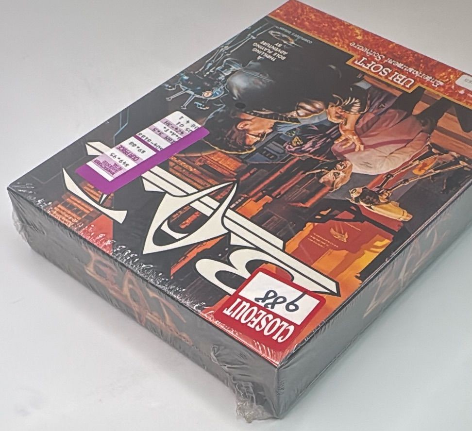 Bat Pc Big Box Game New Sealed 35 Inch Disks Ubi Soft 1990 Vintage — photo 9 of 11