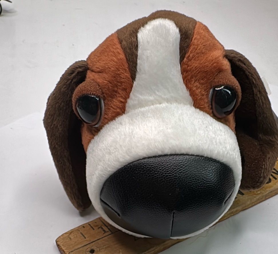 The Dog Artist Collection Beagle Plush Stuffed Animal Brown White Blue Collar — photo 4 of 10