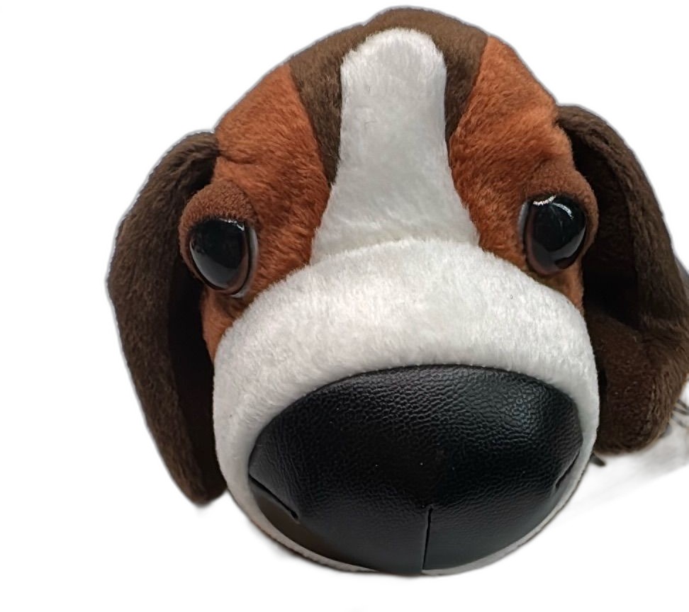 The Dog Artist Collection Beagle Plush Stuffed Animal Brown White Blue Collar — photo 2 of 10