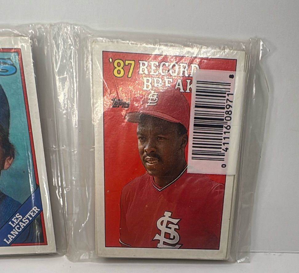 1988 Topps Baseball Rak Pak Sealed 43 Card All Star Game Insert — photo 7 of 10