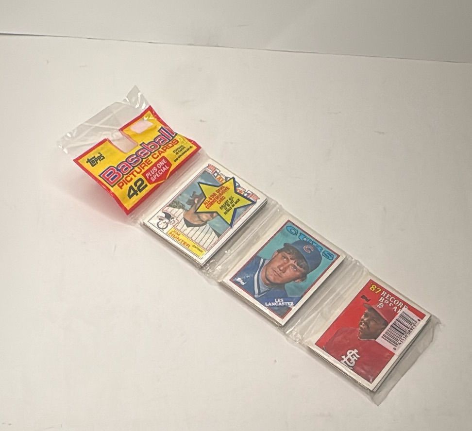 1988 Topps Baseball Rak Pak Sealed 43 Card All Star Game Insert — photo 4 of 10