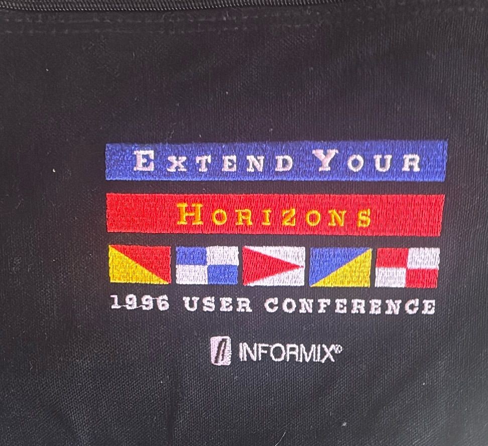 Vintage Informix Extend Your Horizons 1996 Laptop Bag Briefcase — photo 6 of 7