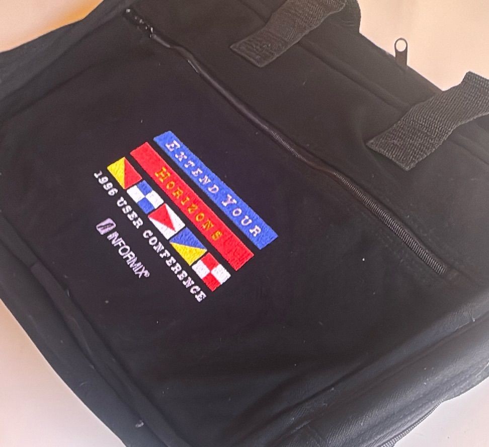 Vintage Informix Extend Your Horizons 1996 Laptop Bag Briefcase — photo 7 of 7