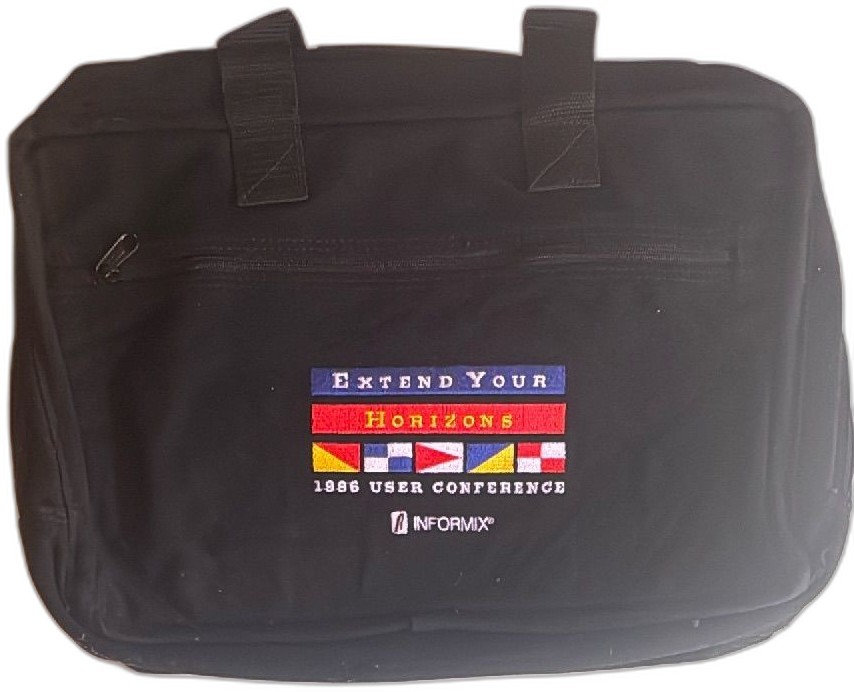 Vintage Informix Extend Your Horizons 1996 Laptop Bag Briefcase — photo 1 of 7