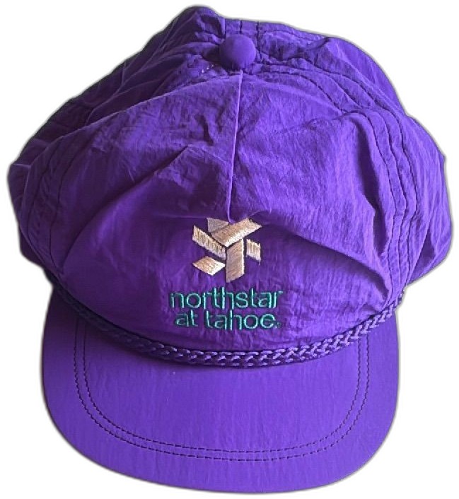 Vintage Northstar At Tahoe Purple Imperial Headwear Ski Rope Cap 90s Usa Made — photo 1 of 8