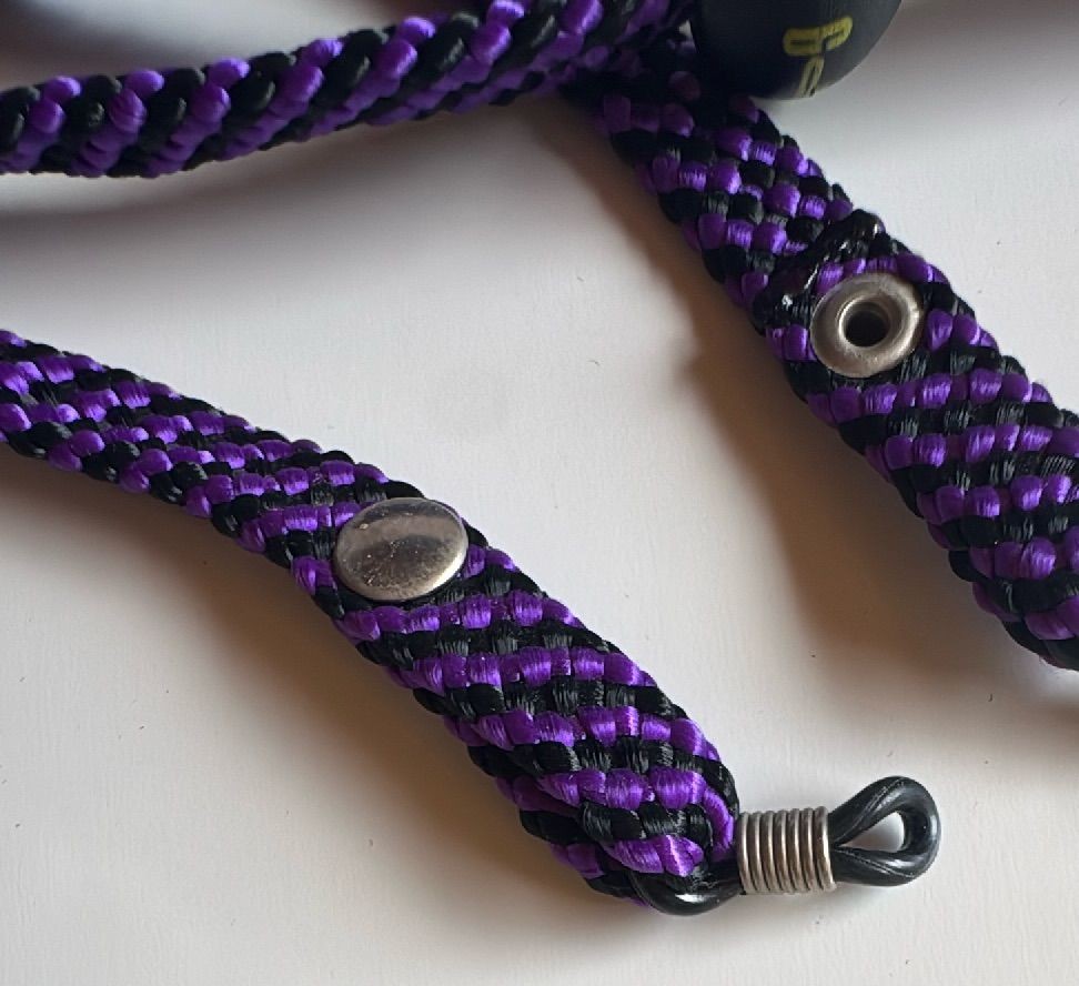 Chums Adjustable Eyewear Retainer Purple Black Braided Cord Holder For Glasses — photo 7 of 7
