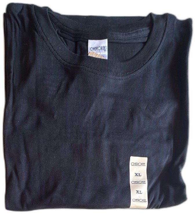 Cherokee Black Xl T Shirt Vintage Heavyweight Cotton Made In Mexico New