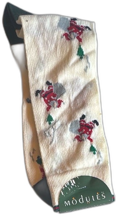 Vintage Modules Christmas Santa Crew Socks Neiman Marcus Japan Exclusive — photo 1 of 8