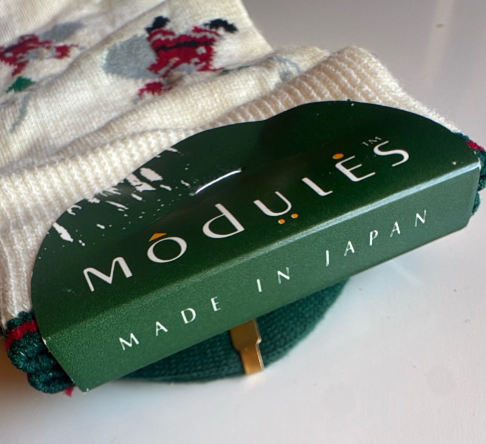 Vintage Modules Christmas Santa Crew Socks Neiman Marcus Japan Exclusive — photo 8 of 8