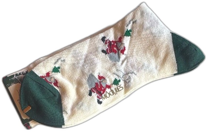 Vintage Modules Christmas Santa Crew Socks Neiman Marcus Japan Exclusive — photo 2 of 8
