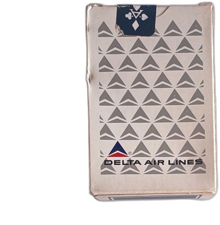 Delta Air Lines Vintage Sealed Playing Cards Collectible Airline Logo Deck — photo 2 of 4
