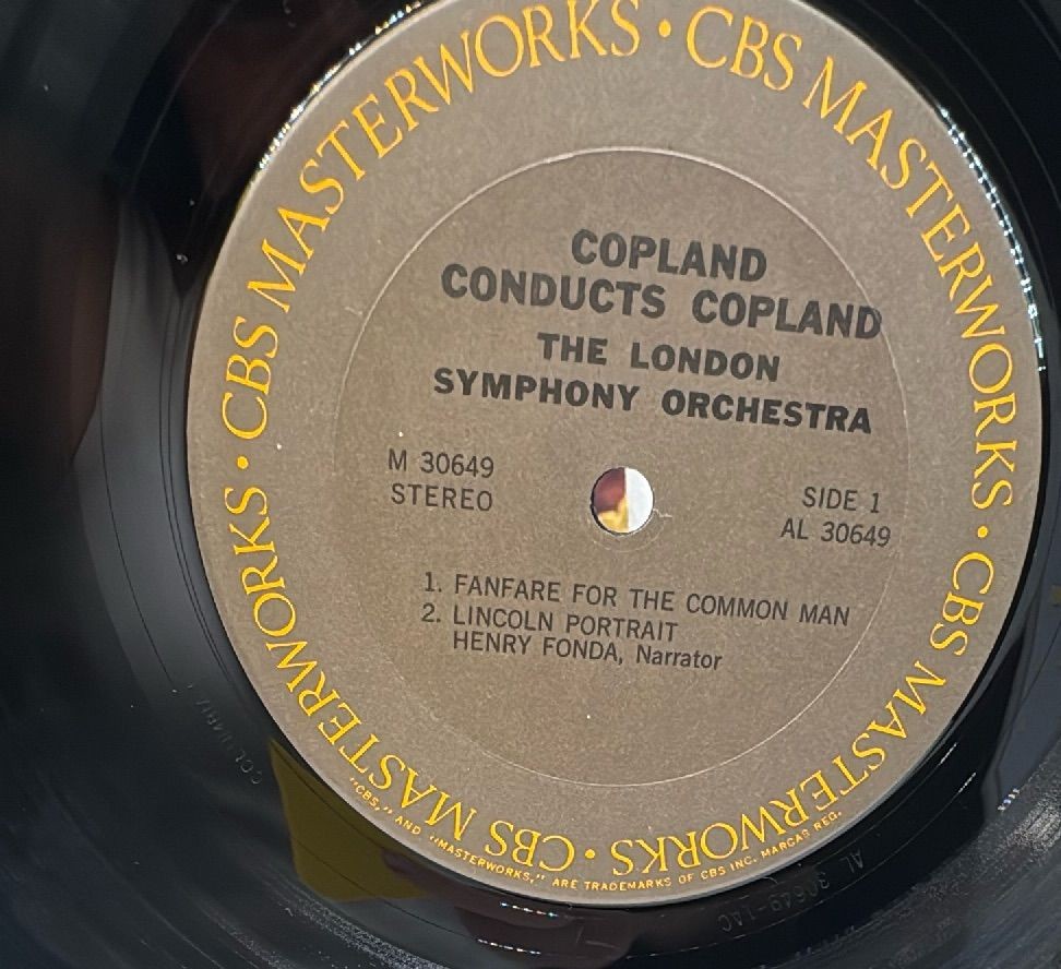 Collecting Copland The Enduring Value 1970 Cbs Masterworks Vinyl Lp — photo 3 of 7