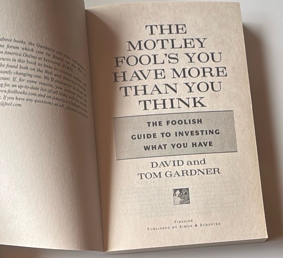 Motley Fools 1999 Guide You Have More Than You Think Paperback Investment Book — photo 5 of 9