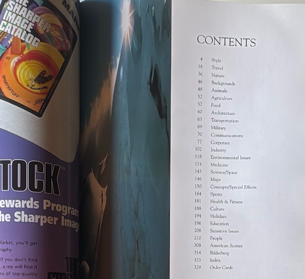 The Stock Market Photo Catalog Vol 8 1994 Rare Vintage Photography Book — photo 6 of 18
