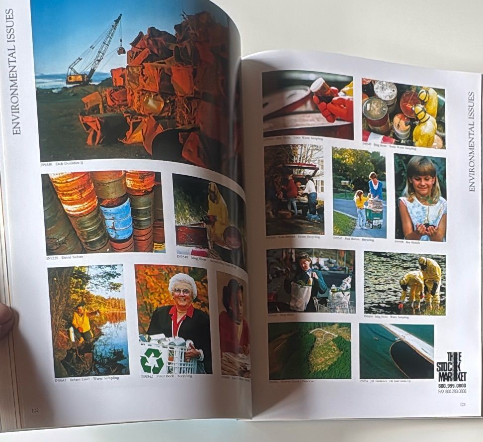 The Stock Market Photo Catalog Vol 8 1994 Rare Vintage Photography Book — photo 13 of 18