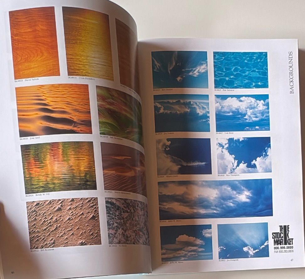 The Stock Market Photo Catalog Vol 8 1994 Rare Vintage Photography Book — photo 8 of 18