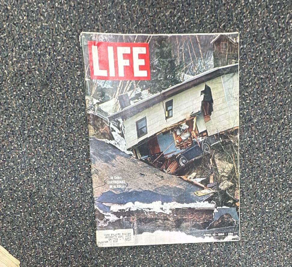 1964 Alaska Earthquake Historic Newspaper And Magazine Collection Anchorage Life Post — photo 5 of 20