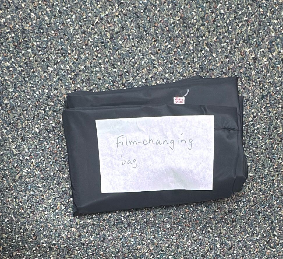 Rare Large Japan Made Film Changing Bag Double Zipper Xxk Vintage Darkroom Essential — photo 3 of 7